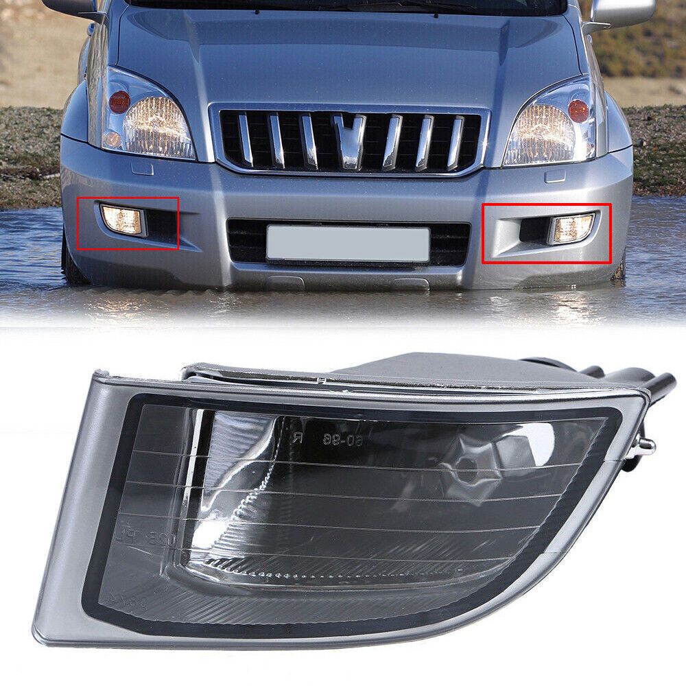 تصویر محصول چراغ مه شکن چپ تویوتا پرادو چهار در 6 سیلندر سال 2007