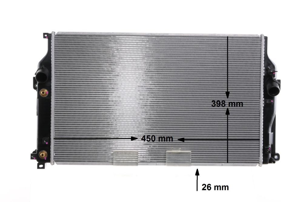 تصویر محصول رادیاتور آب تویوتا راوفور 2.5 لیتر دو دیفرانسیل سال 2017
