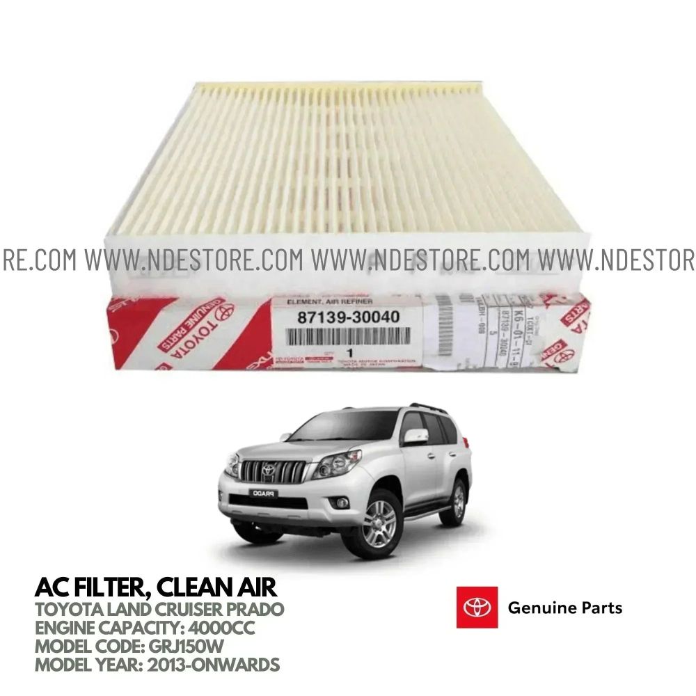 تصویر محصول فیلتر کابین تویوتا لندکروز چهار در 6 سیلندر 4.0 سال 2012