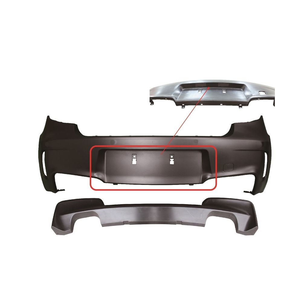 تصویر محصول سپر عقب بی ام و سری 1 کروک 120i سال 2008