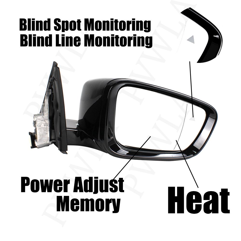 تصویر محصول آینه بغل راست بی ام و سری 3 سدان 330i سال 2017