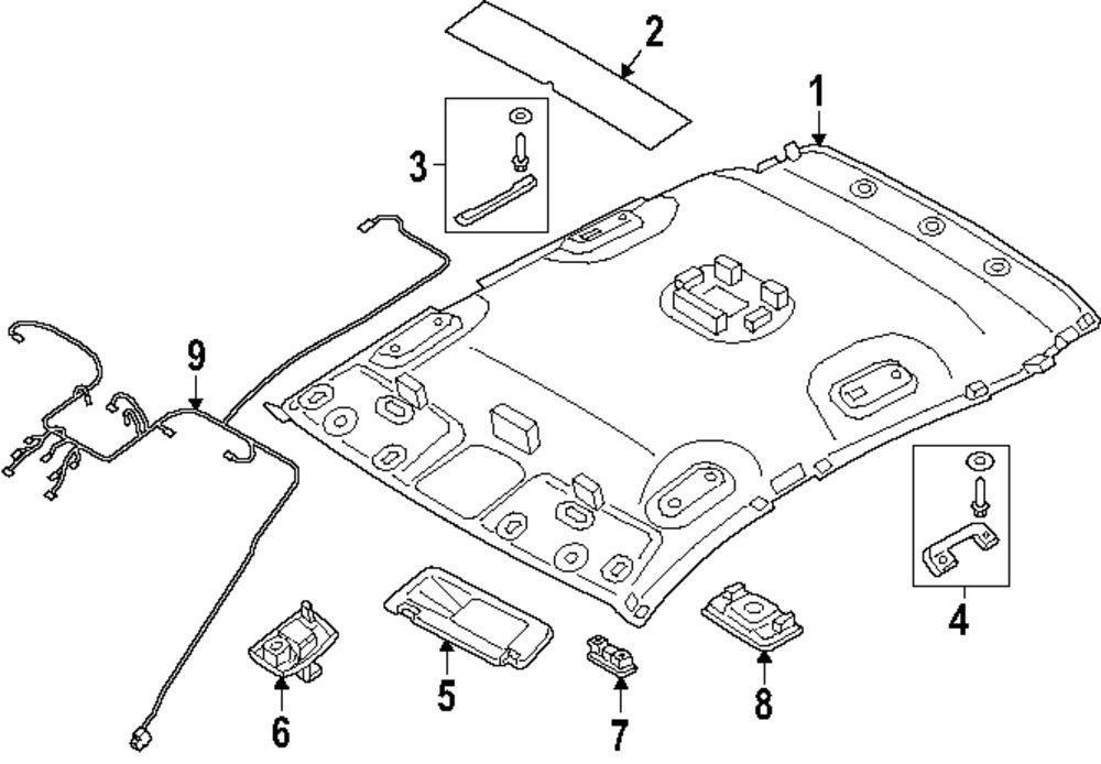 تصویر محصول نمد سقف کی ام سی eJ7 پلاس سال 2024