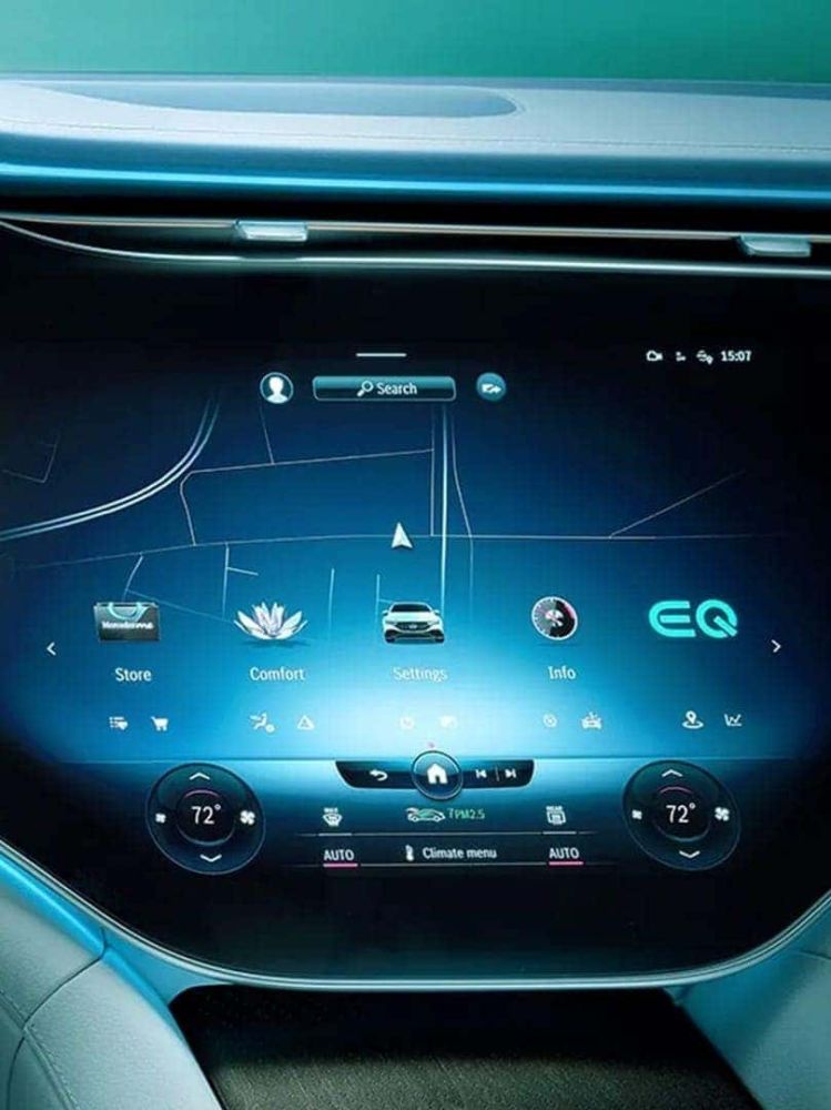 تصویر محصول پنل تهویه مطبوع بنز EQE Sedan 500 سال 2025