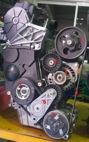 تصویر محصول تسمه دینام پژو 405